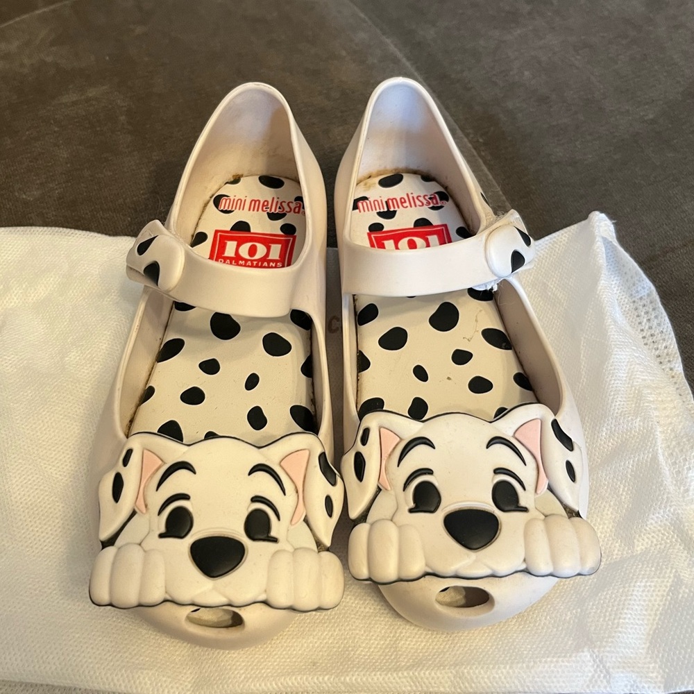 Disney 101 Dalmatian mini Melissa shoes